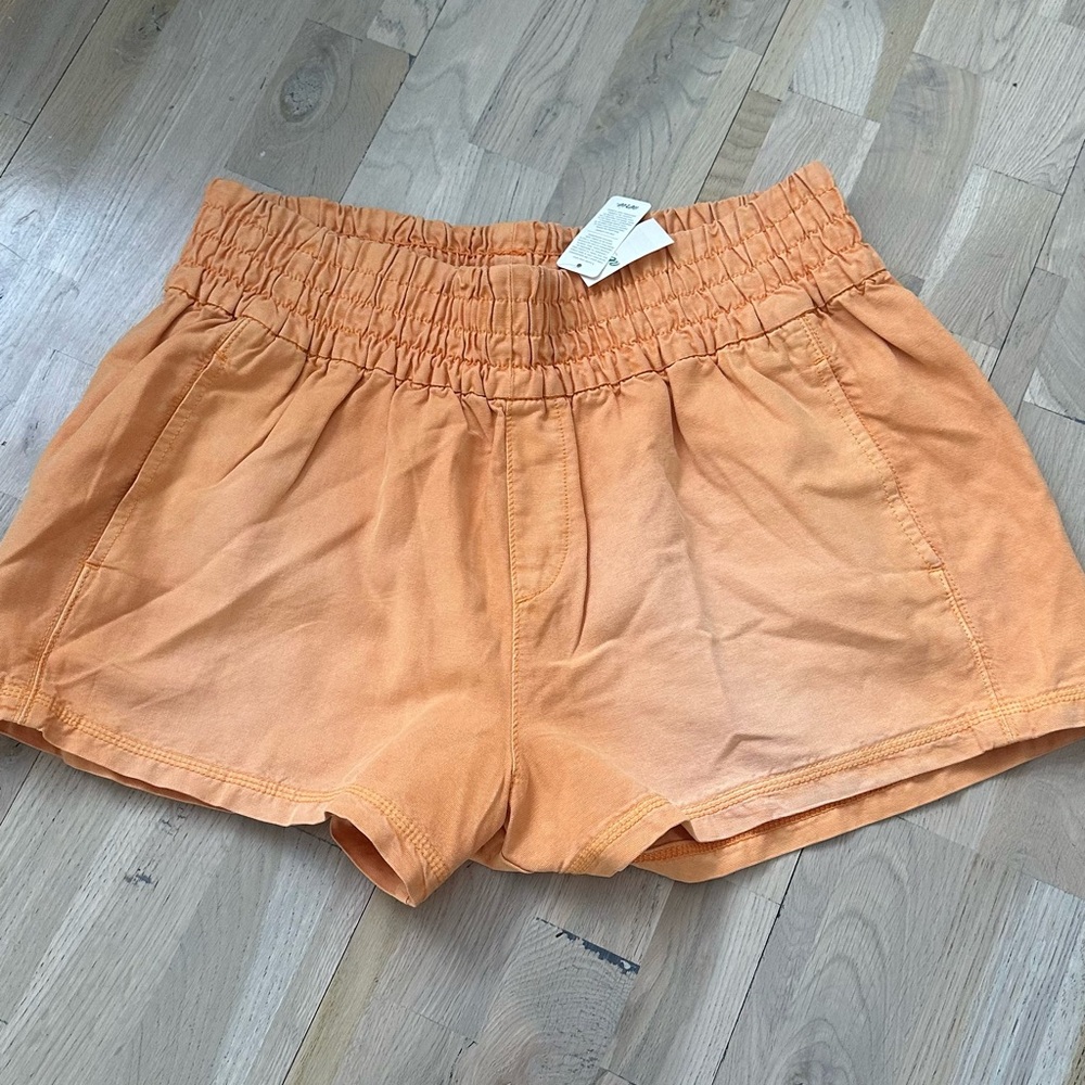 Aerie High Waist Orange Women's Shorts